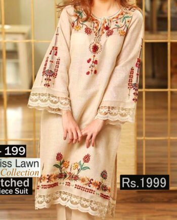 STITCHED 2 piece DRESS FA- 199